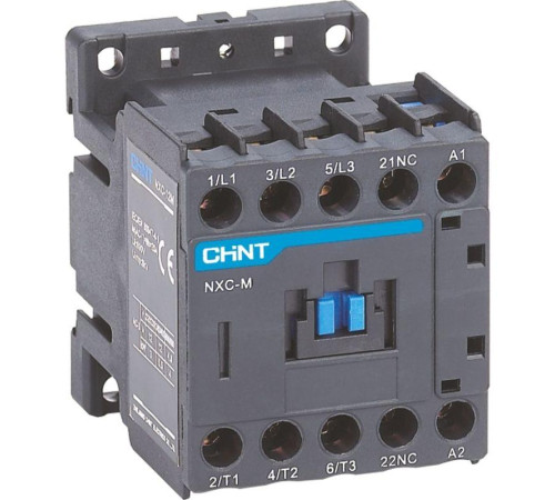 Контактор NXC-06M10 6А кат. 220В AC 1НО AC-3 (R) CHINT 836572 Контактор NXC-06M10 6А кат. 220В AC 1НО AC-3 (R) CHINT 836572