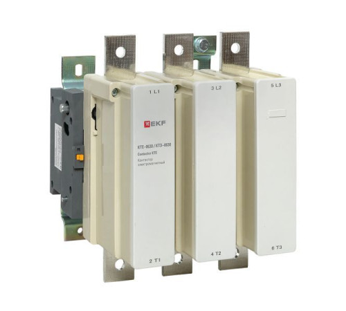 Контактор КТЭ 630А кат. 380В AC 1НО EKF ctr-b-630-380