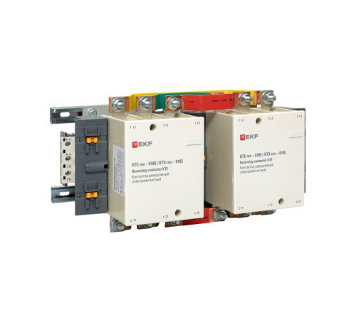 Контактор реверсивный КТЭ 185А кат. 230В AC 2НО EKF ctr-b-r-185