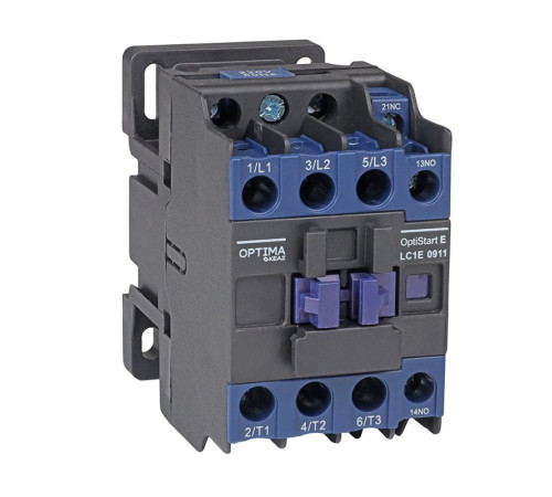 Контактор OptiStart E LC1E12M5 12A 220В AC 1НО+1НЗ КЭАЗ 367523