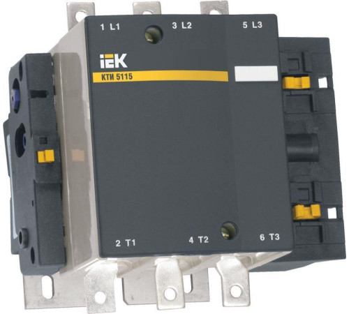 Контактор КТИ-5115 115А 400В/АС3 IEK KKT50-115-400-10 Контактор КТИ-5115 115А 400В/АС3 IEK KKT50-115-400-10