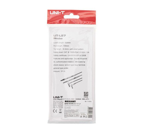 Щупы тестера UT-L27 UNI-T 13-0034