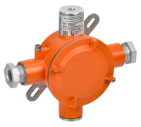 Коробка взрывозащищенная ВРК-41-24-1-d с 4 вводами IEK VRK11-34-4-24-D