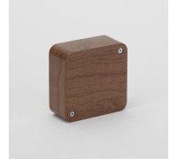 Коробка распределительная ОП 79х79х32мм IP40 дуб (темн. основа) Ruvinil 65004-08М