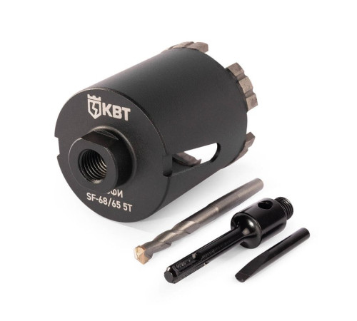 Коронка SF-68/65 5T с адаптером SDS-Plus ПРОФИ КВТ 102560
