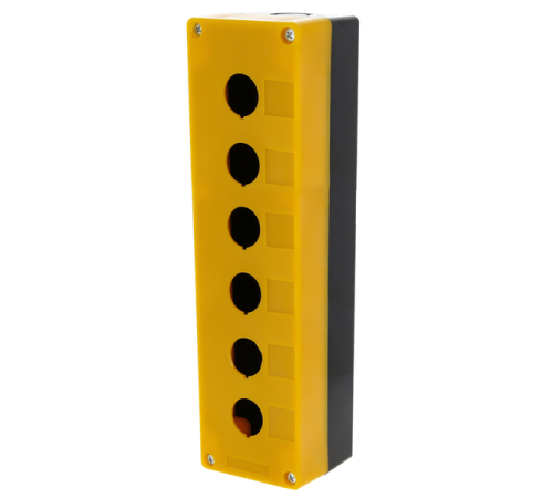 Корпус КП106 6 кнопок пластик. желт. EKF cpb-106-o