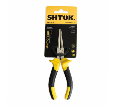 Круглогубцы 1000В 160мм (08105) SHTOK 376275