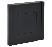 Заглушка с суппортом FORTE&PIANO FP141 черн. IEK FP-PL10-K02