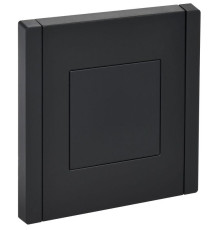 Заглушка с суппортом FORTE&PIANO FP141 черн. IEK FP-PL10-K02
