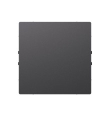 Заглушка AtlasDesign без суппорта для многопостовых рамок базальт SE ATN001409