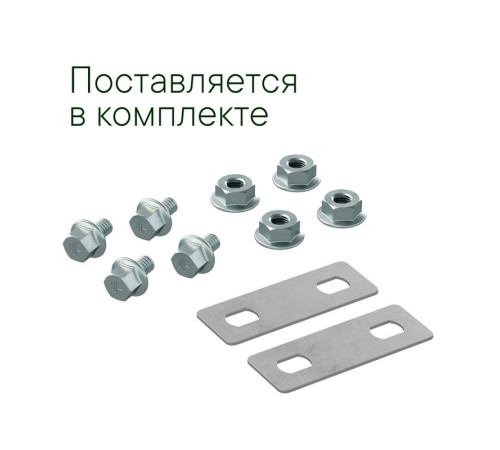 Крышка на угол горизонтальный 90град. осн.200 R=300мм в компл. с крепежн. элемент. и соединения пластинами гор. цинк DKC LK0023KHDZ