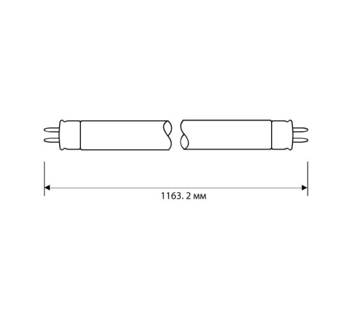 Лампа люминесцентная FT5-28W/54 28Вт T5 6500К G5 Camelion 3335
