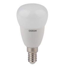 Лампа светодиодная LED Star Classic P 40 5W/827 5Вт шар матовая 2700К тепл. бел. E14 470лм 220-240В пластик. OSRAM 4052899971615