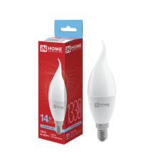 Лампа светодиодная LED-СВЕЧА НА ВЕТРУ-VC 14Вт 230В E14 6500К 1330лм IN HOME 4690612054384