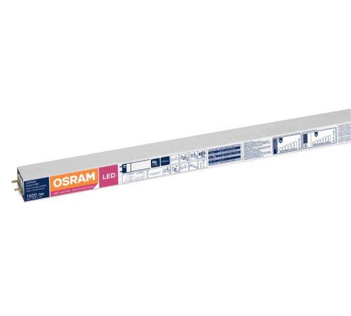 Лампа светодиодная SUBSTITUBE 8B-1.5M 20W/830 230V AC DE RU 20Вт T8 матовая 3000К тепл. бел. G13 1620лм 220-240В (замена 58Вт) OSRAM 4058075480162