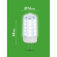 Лампа светодиодная GREEN LINE LED G4-JC-7W-865-12V GL G4 7Вт капсула 6500К холод. бел. Эра Б0067194