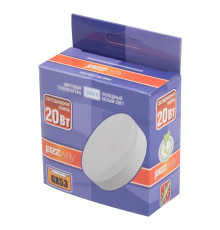 Лампа светодиодная PLED-GX53 20Вт 5000К холод. бел. GX53 JazzWay 5065345