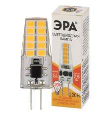 Лампа светодиодная LED-JC-2.5W-220V-SLC-827-G4 JC 2.5Вт капсула G4 тепл. бел. 220В ЭРА Б0049091