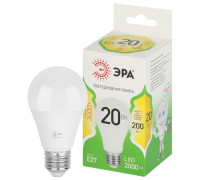 Лампа светодиодная GREEN LINE A60-20W-830-E27 GL 20Вт груша 3000К свет тепл. E27 Эра Б0067106