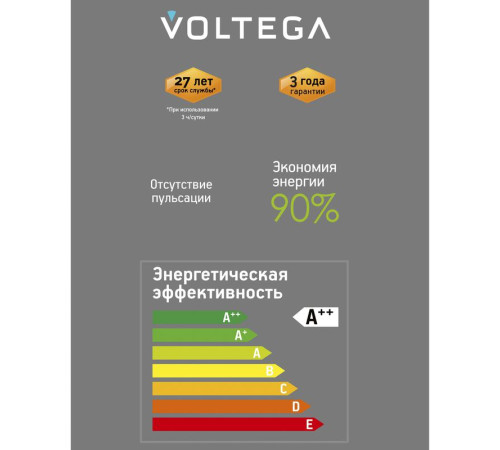 Лампа светодиодная Loft Led DP82293 4Вт 1800К E27 DIM Voltega 8566