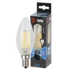 Лампа светодиодная филаментная F-LED B35-7w-840-E14 Эра Б0027943