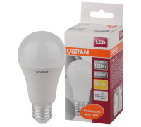 Лампа светодиодная LED Star Classic A 150 13W/827 13Вт грушевидная матовая 2700К тепл. бел. E27 1521лм 220-240В пластик. OSRAM 4058075056985