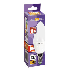 Лампа светодиодная PLED-SP 11Вт C37 3000К E14 230В/50Гц JazzWay 5019157