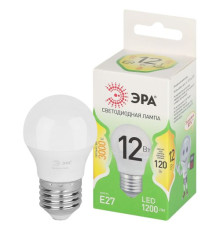 Лампа светодиодная GREEN LINE P45-12W-830-E27 GL 12Вт шар 3000К свет тепл. E27 Эра Б0067015