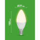 Лампа светодиодная GREEN LINE B35-10W-830-E14 GL 10Вт свеча 3000К свет тепл. E14 Эра Б0067108