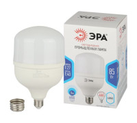 Лампа светодиодная высокомощная STD LED POWER T140-85W-4000-E27/E40 85Вт T140 колокол 4000К нейтр. бел. E27/E40 (переходник в компл.) 6800лм Эра Б0032087