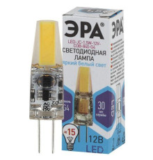 Лампа светодиодная LED-JC-1.5W-12V-COB-840-G4 120лм ЭРА Б0033198
