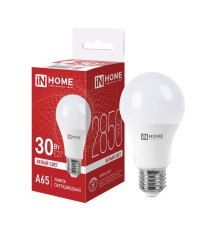 Лампа светодиодная LED-A65-VC 30Вт грушевидная 4000К E27 2850лм 230В IN HOME 4690612066240