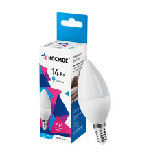 Лампа светодиодная CN 14Вт E14 4500К 1260лм 174-265В КОСМОС LkecLED14wCNE1445