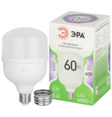 Лампа светодиодная GREEN LINE POWER T100-60W-865-E27/E40 GL 60Вт колокол 6500К свет холод. E27/E40 Эра Б0066980