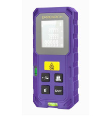 Рулетка лазерная Reel PLUS GS40 фиолет. Ermenrich 86257