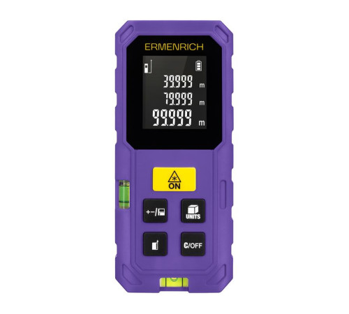 Рулетка лазерная Reel PLUS GS40 фиолет. Ermenrich 86257