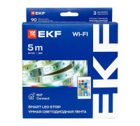 Лента светодиодная умная Connect RGBW (уп.5м) EKF slswf-5-rgbw
