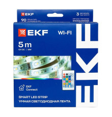 Лента светодиодная умная Connect RGBW (уп.5м) EKF slswf-5-rgbw