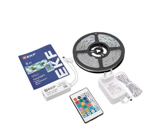 Лента светодиодная умная Connect RGBW (уп.5м) EKF slswf-5-rgbw