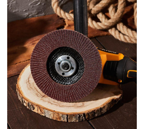 Круг лепестковый торцевой P80 150х22.2мм Kranz KR-90-0020