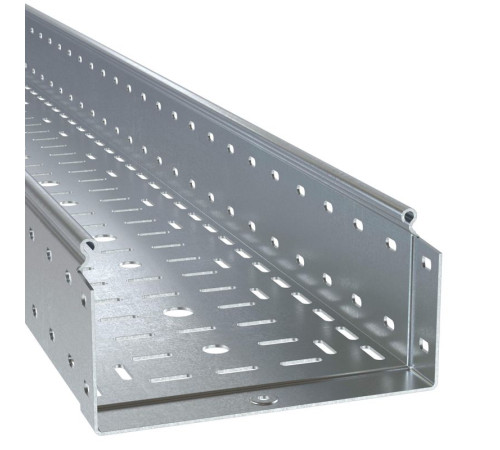 Лоток листовой  перфорированный 100х300 L3000  2.0мм DKC SPH30130