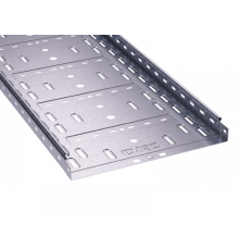 Лоток листовой перфорированный 400х50 L3000 сталь 1мм гор. оцинк. DKC 35266HDZ