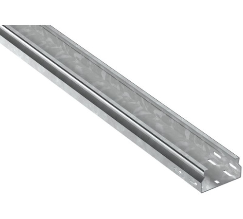 Лоток листовой неперфорированный ESCA 7 50х100 L3000 сталь 1.5мм HDZ IEK CLN10-050-100-150-3-M-HDZ