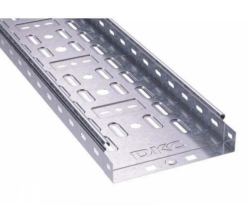 Лоток листовой перфорированный 200х50 L2000 сталь 0.8мм гор. оцинк. DKC 35254HDZ