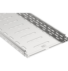 Лоток листовой перфорированный 300х50 L3000 сталь 1мм оцинк. IEK CLP10-050-300-100-3