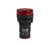 Индикатор напряжения OptiSignal Compact D22 С7-VM-4 красн. 20-500В AC AD22VM КЭАЗ 362189