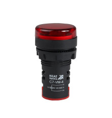 Индикатор напряжения OptiSignal Compact D22 С7-VM-4 красн. 20-500В AC AD22VM КЭАЗ 362189