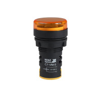Индикатор напряжения OptiSignal Compact D22 С7-VM-5 желт. 20-500В AC AD22VM КЭАЗ 362190