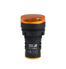 Индикатор напряжения OptiSignal Compact D22 С7-VM-5 желт. 20-500В AC AD22VM КЭАЗ 362190