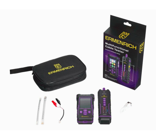 Тестер кабельный многофункциональный NetGeeks NP50 Ermenrich 84555